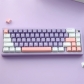 GMK Lilac 104+25 PBT Dye-subbed Keycaps Set Cherry Profile for MX Switches Mechanical Gaming Keyboard